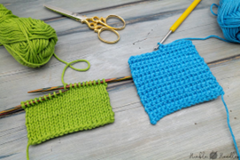 Crocheting vs. Knitting