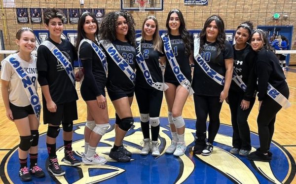 Girl’s Volleyball Senior Night